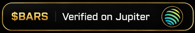 $BARS verified on Jupiter