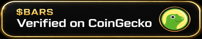 $BARS verified on CoinGecko
